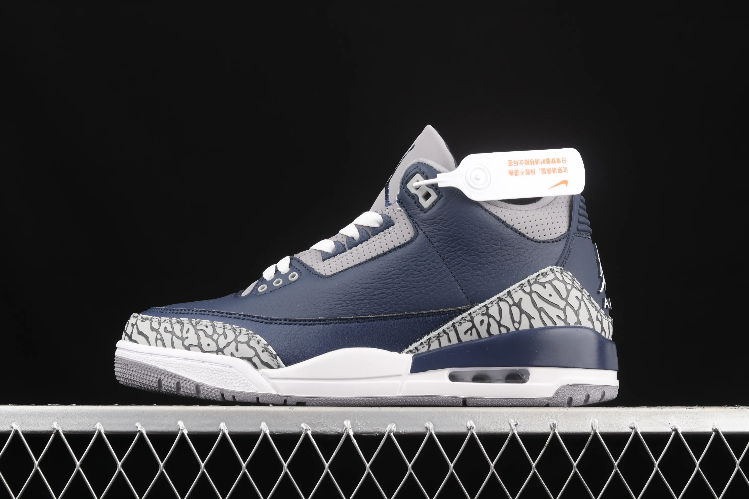 All categories Air Jordan Jordan series basketball shoes Air Jordan 3 Air Jordan 3 "Midnight Navy" AJ3 Joe 3 Midnight Blue CT8532-401